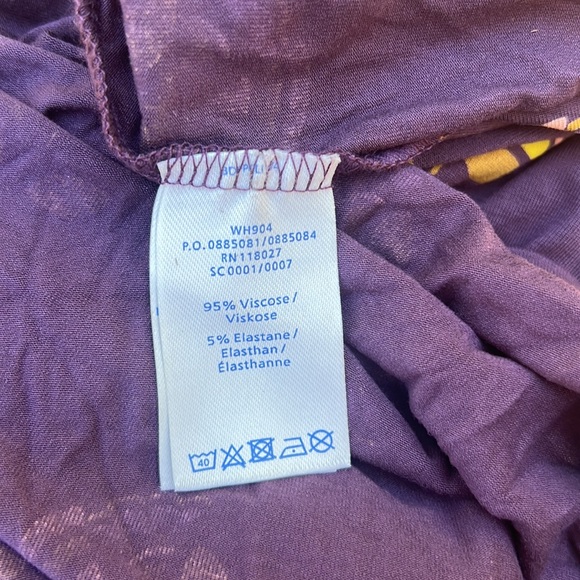 Boden NWOT Fun Colorful Floral print Flattering Style midi 3/4 sleeve sz 10L - Picture 7 of 9